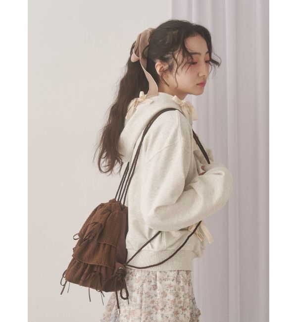 merry jenny「フリルミルフィーユバックパック」|リュック|