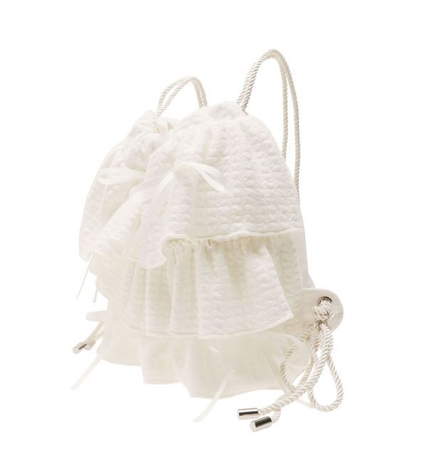 merry jenny「フリルミルフィーユバックパック」|リュック|