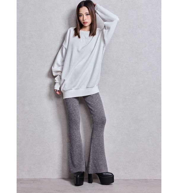 GYDA「ニットフレアパンツ」|その他|