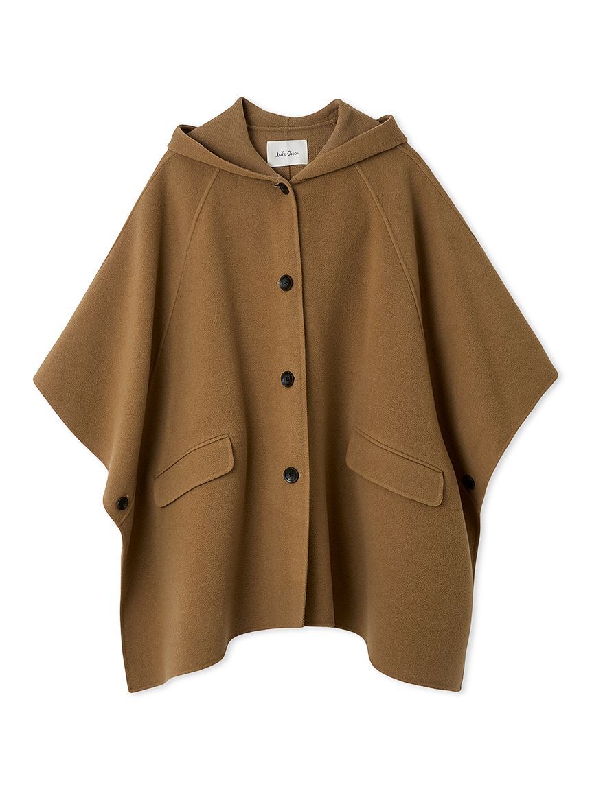 Mila Owen「フードポンチョコート」|チェスターコート|