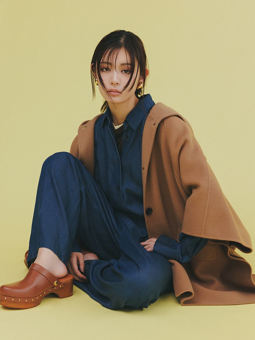 Mila Owen「フードポンチョコート」|チェスターコート|