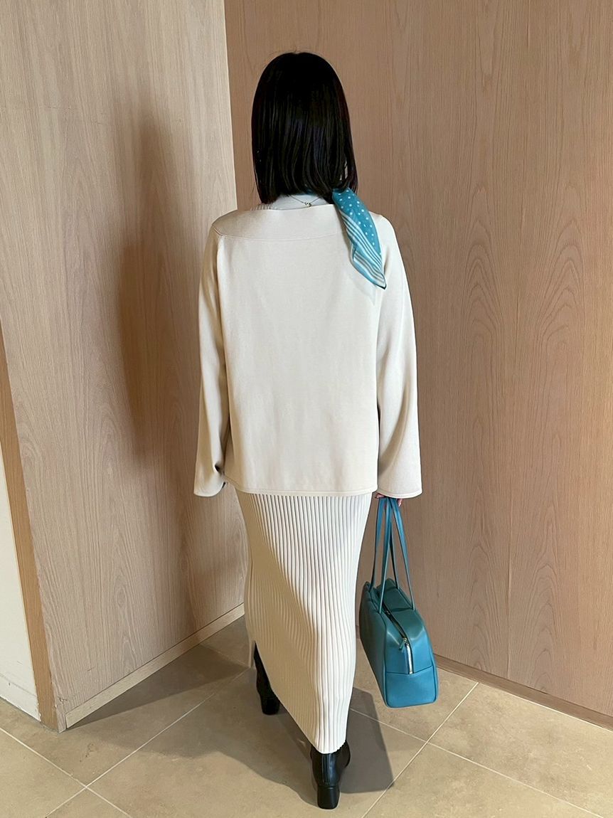 Mila Owen「両得レイヤードニットワンピ」|ワンピース|