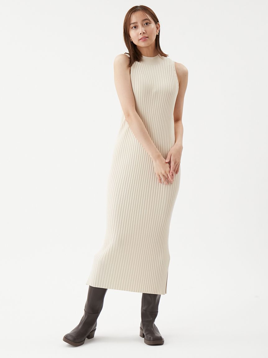 Mila Owen「両得レイヤードニットワンピ」|ワンピース|