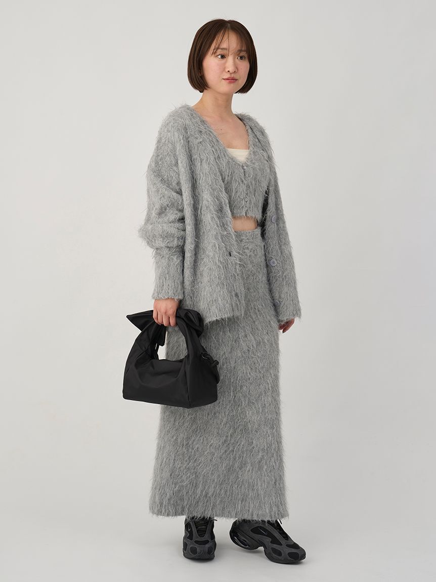 emmi atelier「シャギーニットカーディガン」|カーディガン|