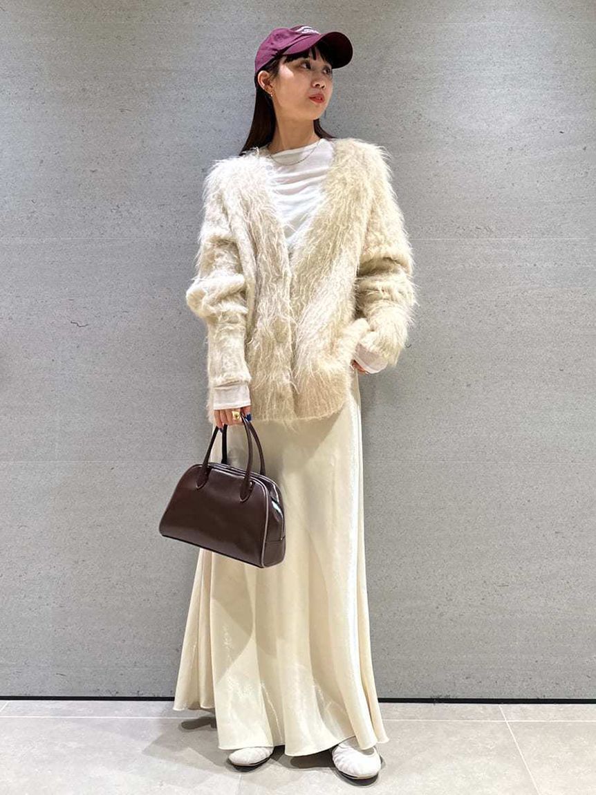 emmi atelier「シャギーニットカーディガン」|カーディガン|