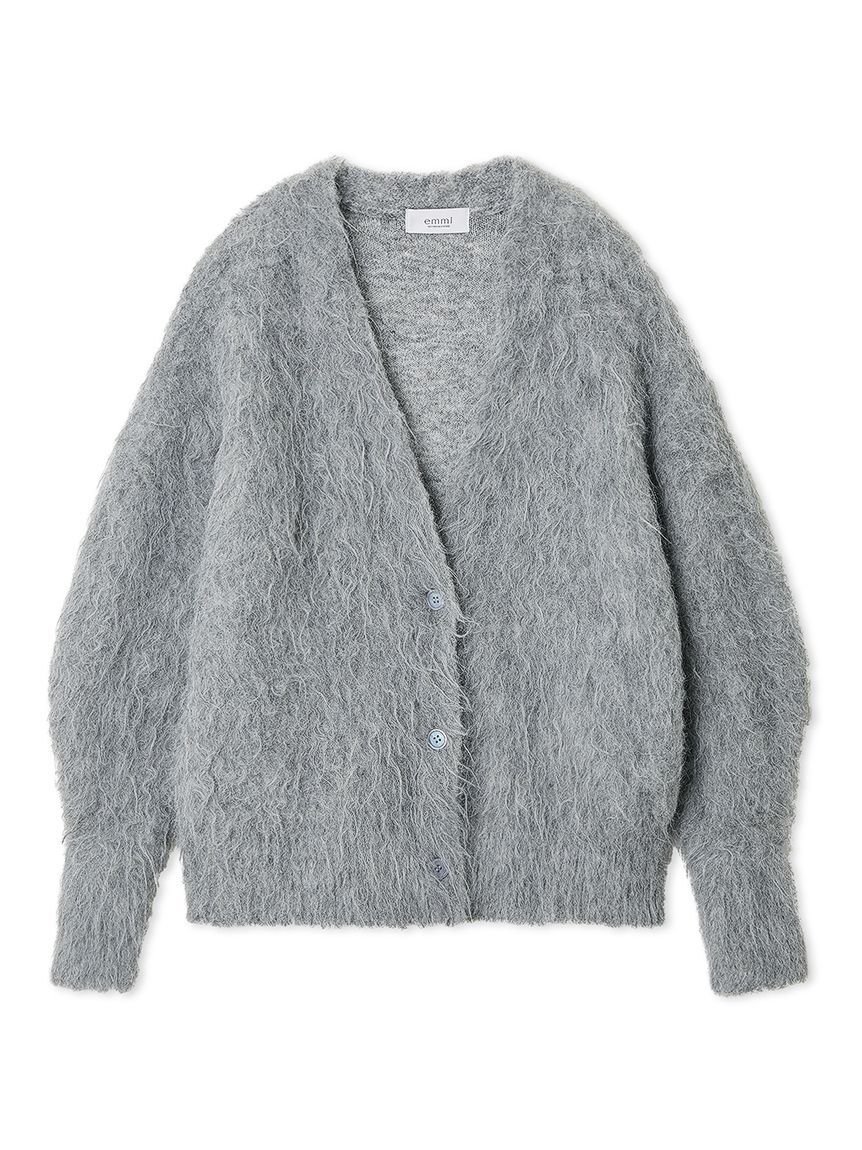 emmi atelier「シャギーニットカーディガン」|カーディガン|