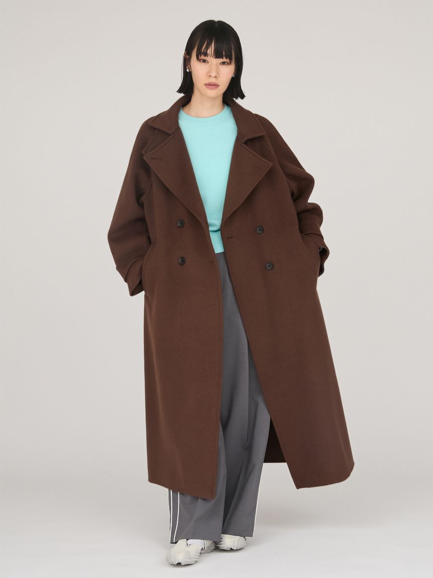 emmi atelier「ロイヤルジーロン・ロングコート」|トレンチコート|