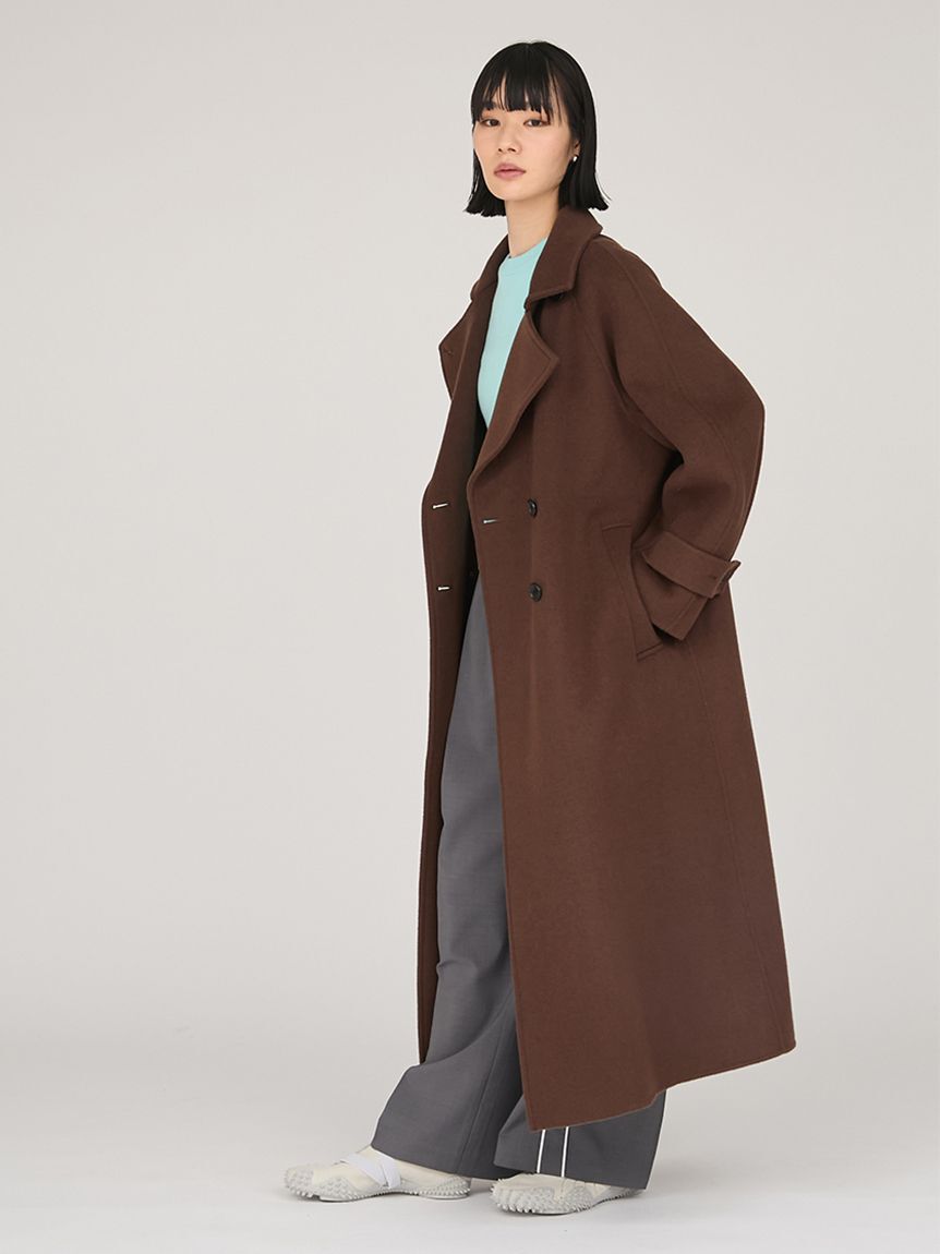 emmi atelier「ロイヤルジーロン・ロングコート」|トレンチコート|
