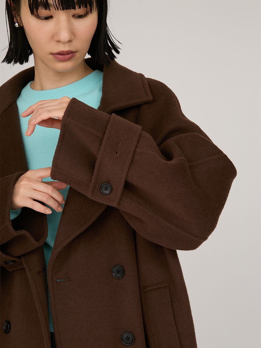 emmi atelier「ロイヤルジーロン・ロングコート」|トレンチコート|