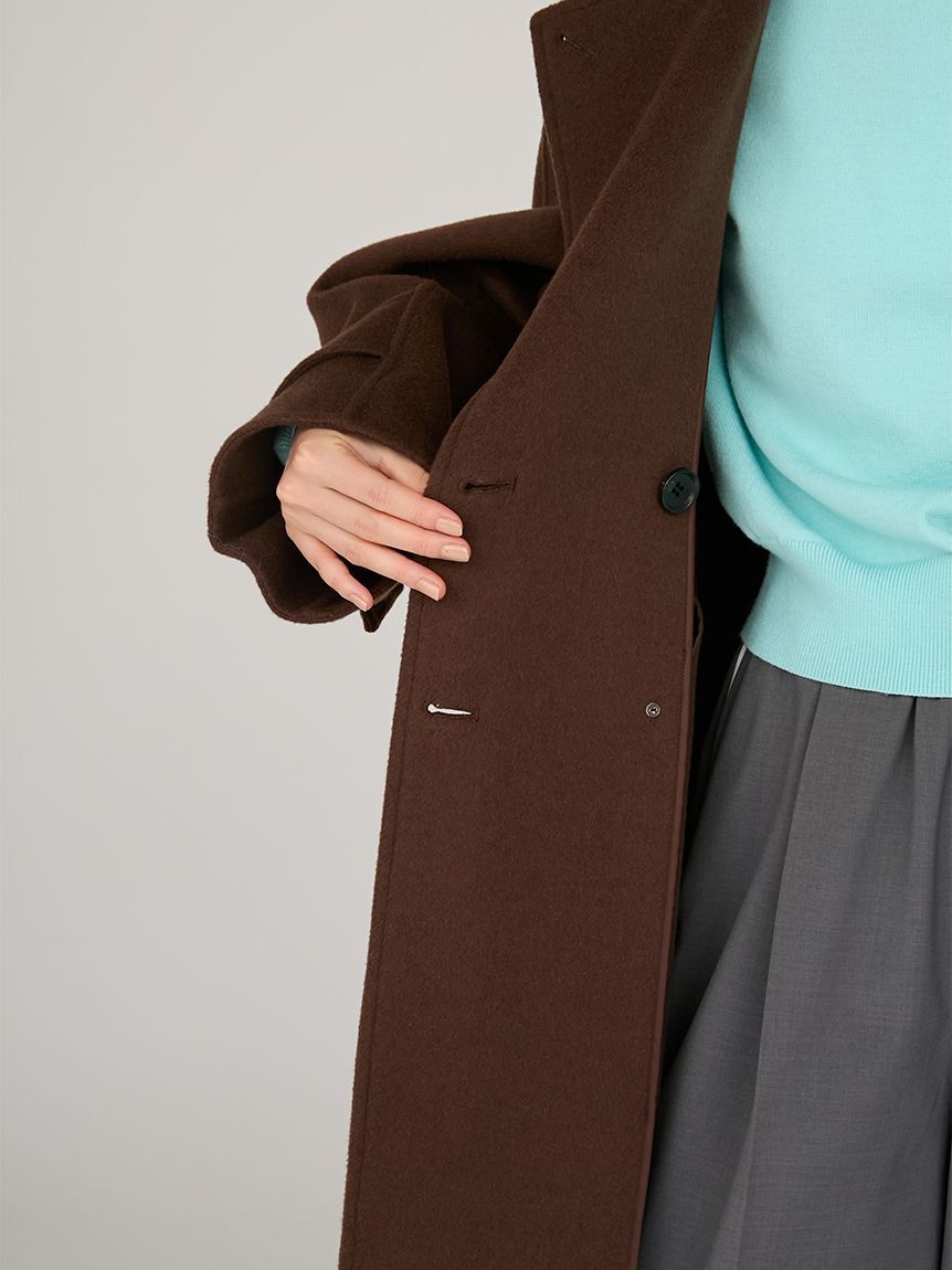 emmi atelier「ロイヤルジーロン・ロングコート」|トレンチコート|