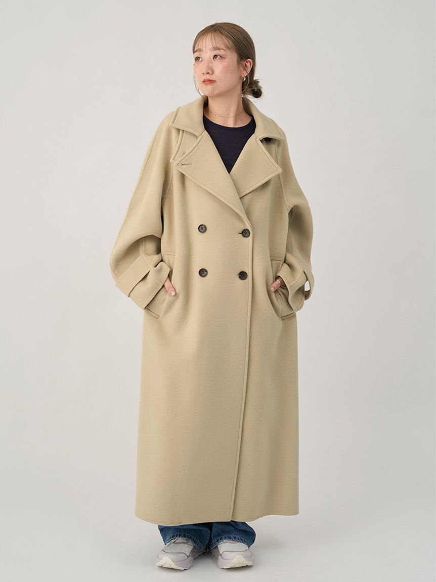 emmi atelier「ロイヤルジーロン・ロングコート」|トレンチコート|
