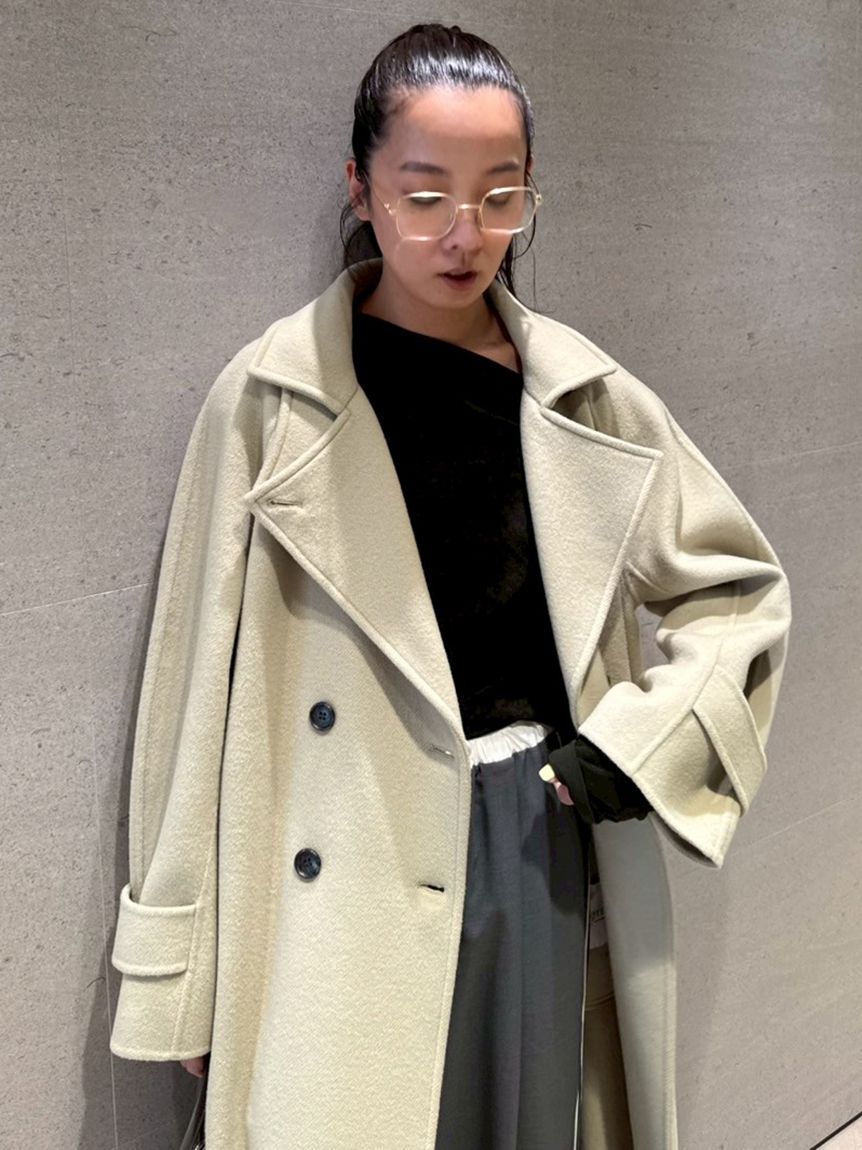 emmi atelier「ロイヤルジーロン・ロングコート」|トレンチコート|