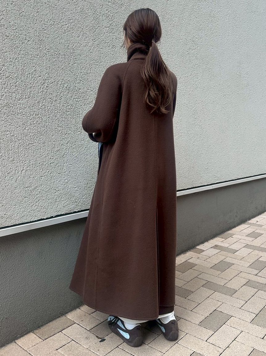 emmi atelier「ロイヤルジーロン・ロングコート」|トレンチコート|