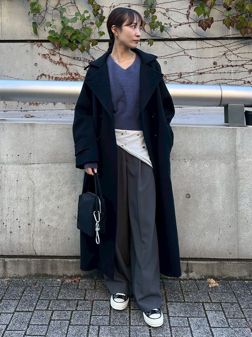 emmi atelier「ロイヤルジーロン・ロングコート」|トレンチコート|