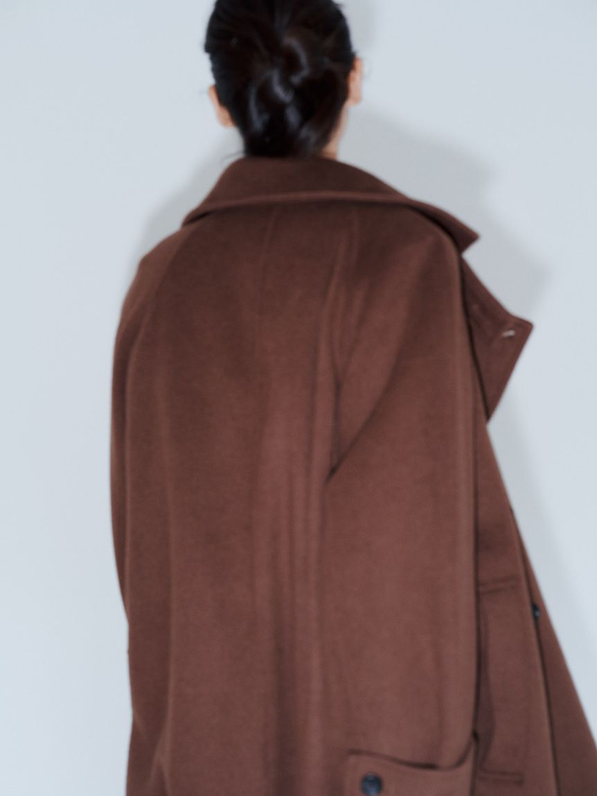 emmi atelier「ロイヤルジーロン・ロングコート」|トレンチコート|