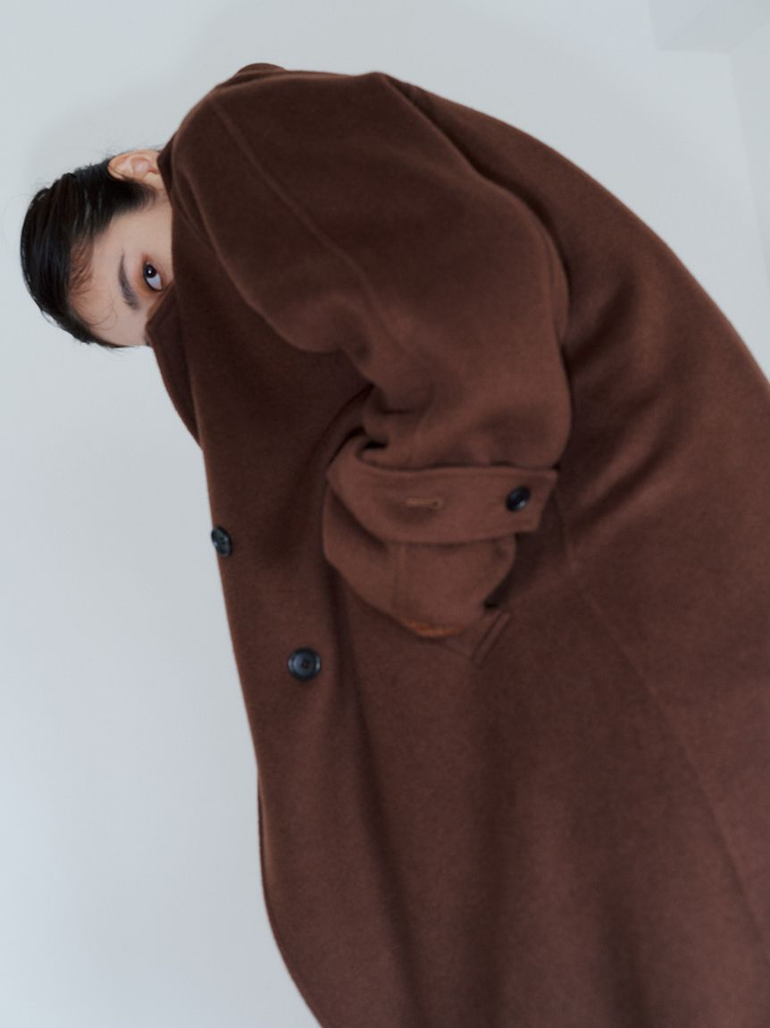 emmi atelier「ロイヤルジーロン・ロングコート」|トレンチコート|