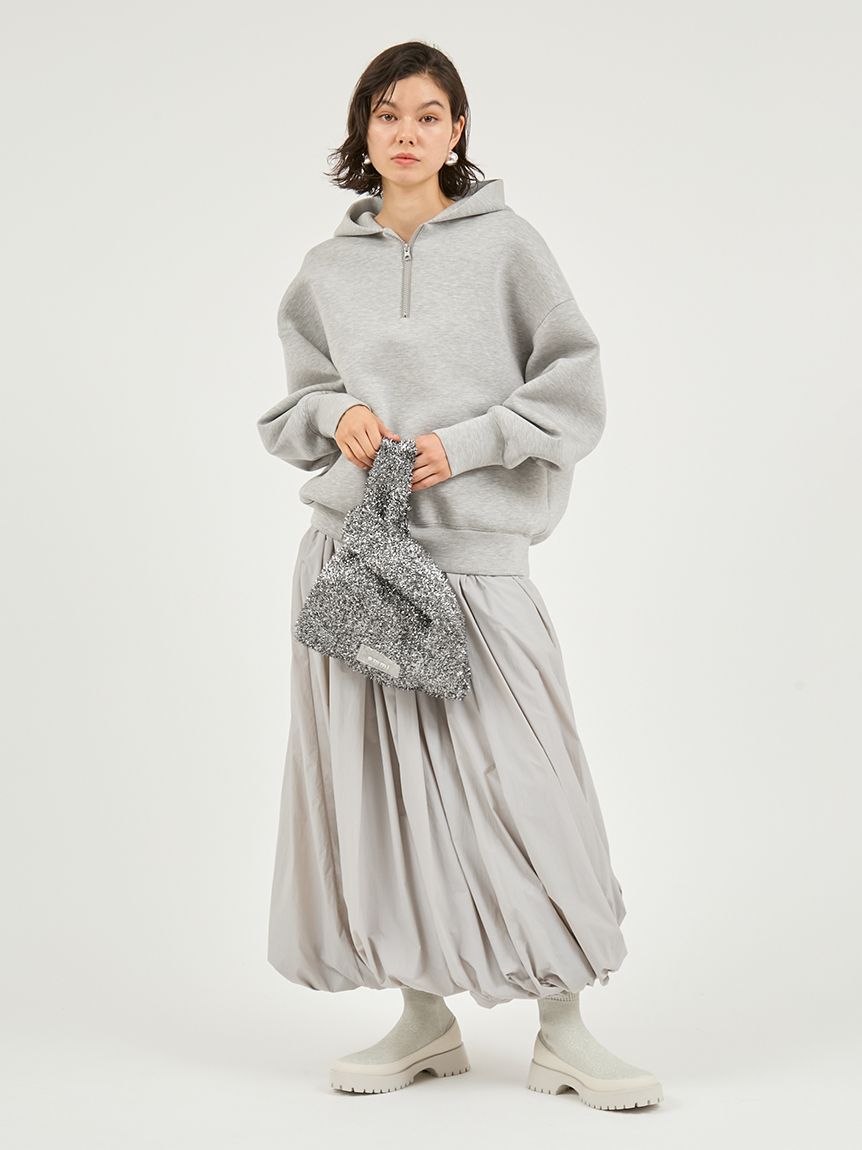 emmi atelier「【ONLINE限定】グリッターラメバッグ」|ハンドバッグ|