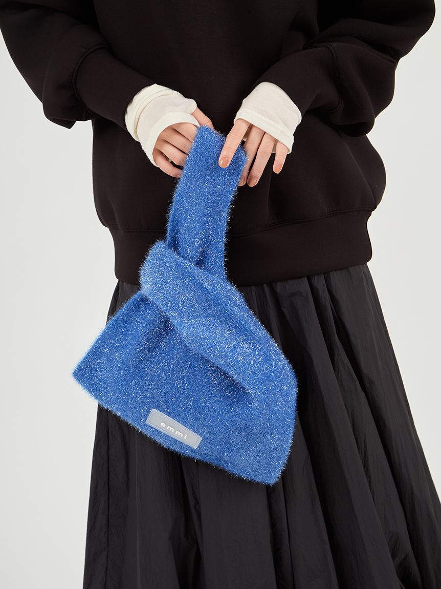 emmi atelier「【ONLINE限定】グリッターラメバッグ」|ハンドバッグ|