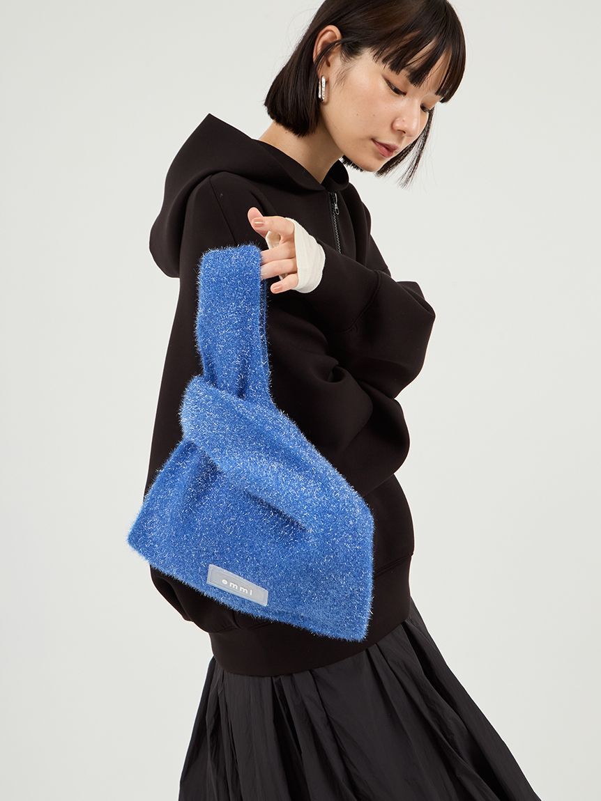 emmi atelier「【ONLINE限定】グリッターラメバッグ」|ハンドバッグ|