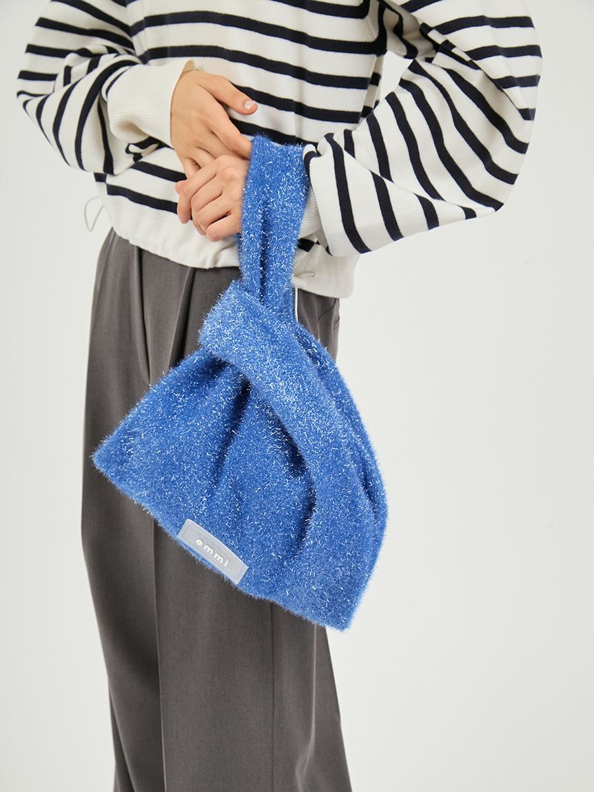 emmi atelier「【ONLINE限定】グリッターラメバッグ」|ハンドバッグ|