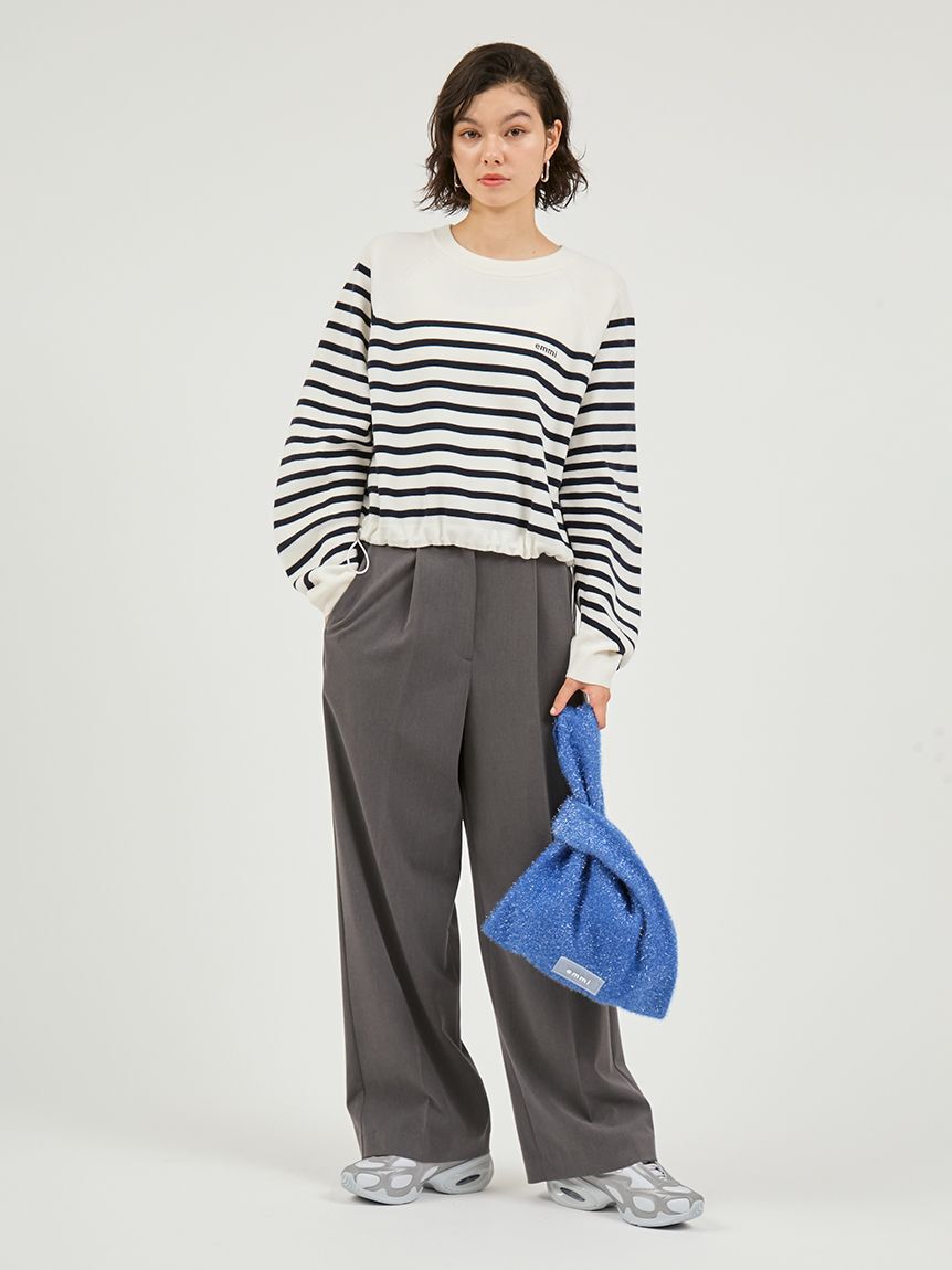 emmi atelier「【ONLINE限定】グリッターラメバッグ」|ハンドバッグ|