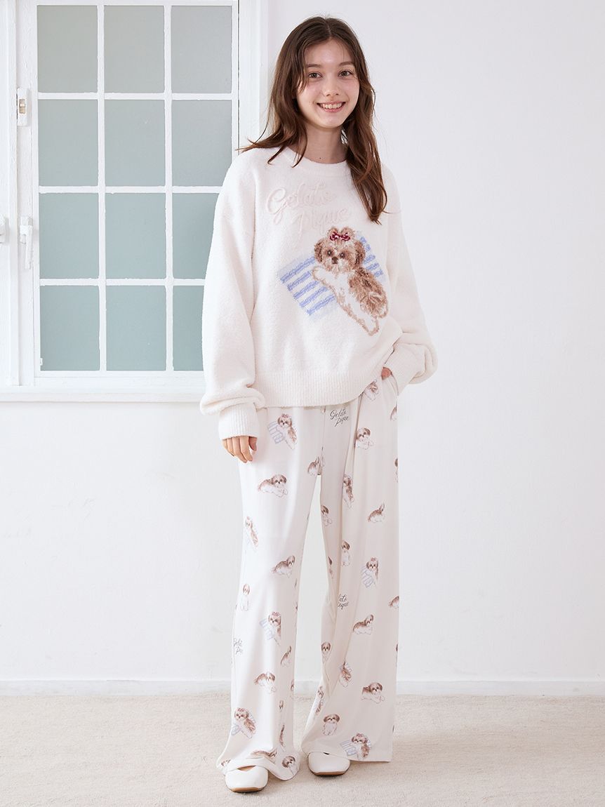 gelato pique「シーズージャガードプルオーバー」|ルームウェア|