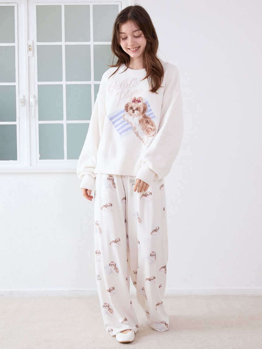 gelato pique「シーズージャガードプルオーバー」|ルームウェア|