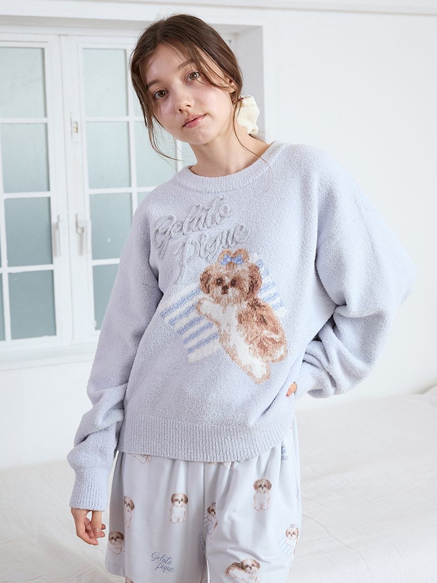 gelato pique「シーズージャガードプルオーバー」|ルームウェア|