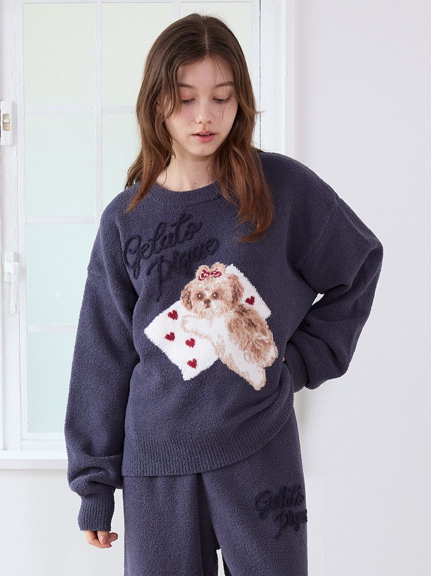 gelato pique「シーズージャガードプルオーバー」|ルームウェア|