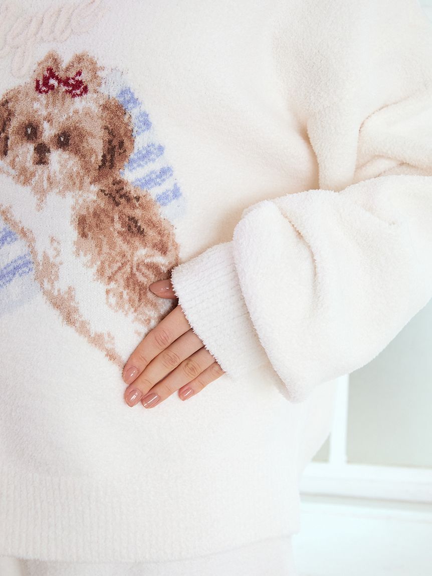 gelato pique「シーズージャガードプルオーバー」|ルームウェア|