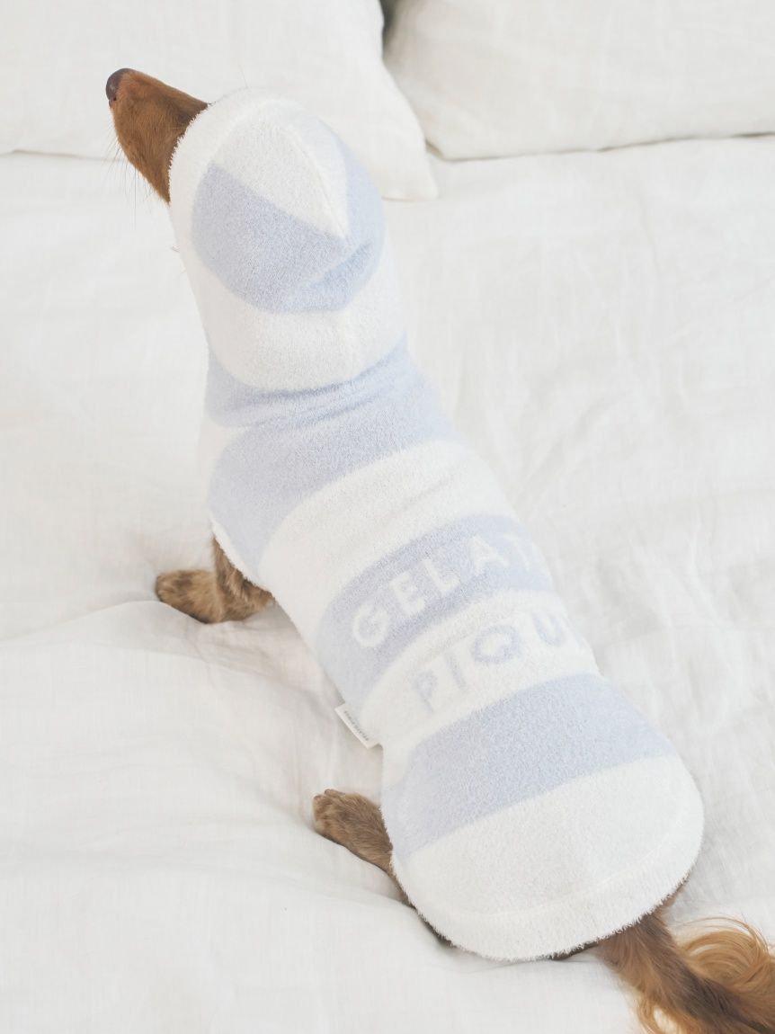  GELATO PIQUE CAT&DOG「【CAT&DOG】スムーズィーダックスサイズ２ボーダーフーディー」|その他|