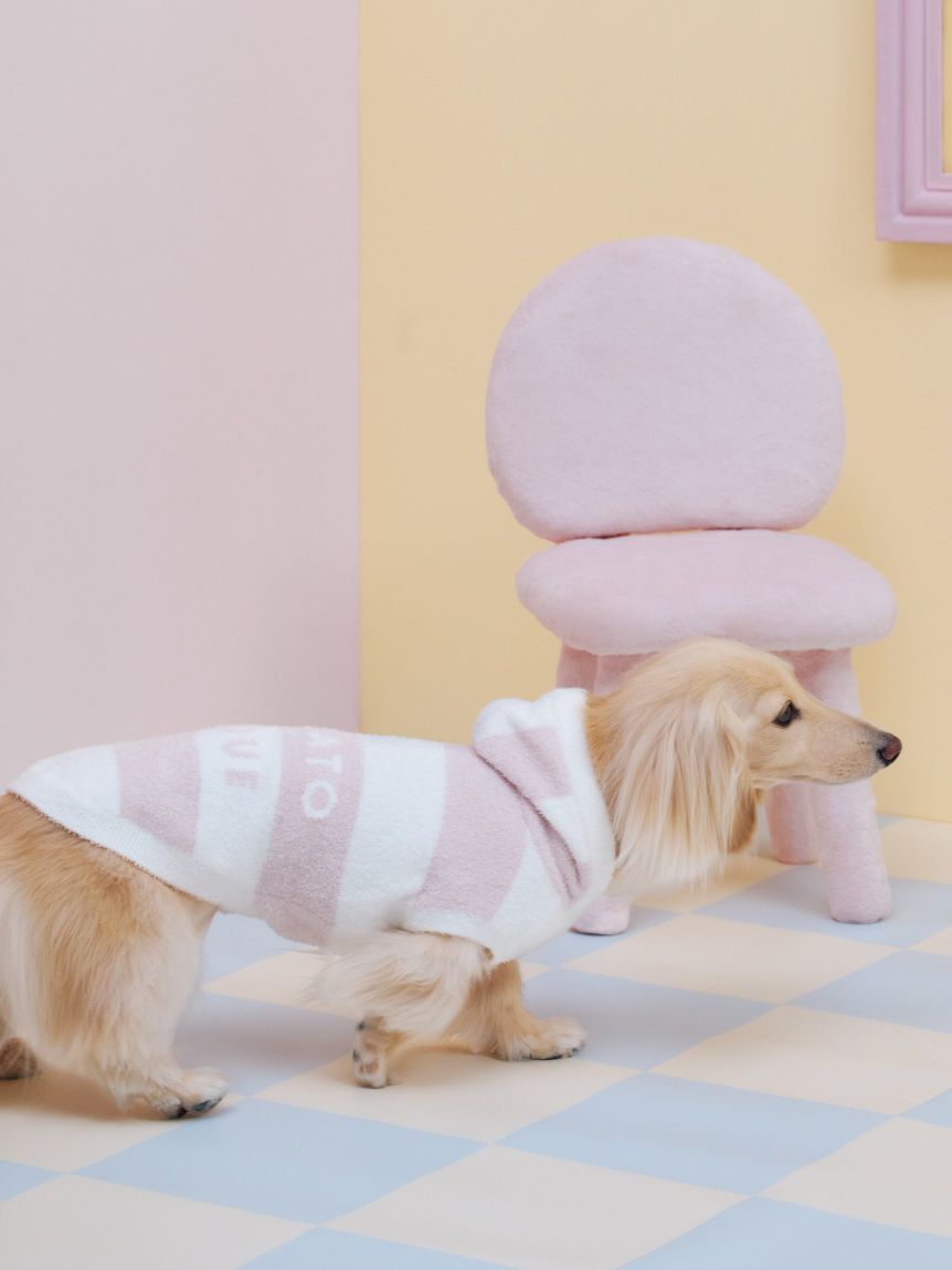  GELATO PIQUE CAT&DOG「【CAT&DOG】スムーズィーダックスサイズ２ボーダーフーディー」|その他|
