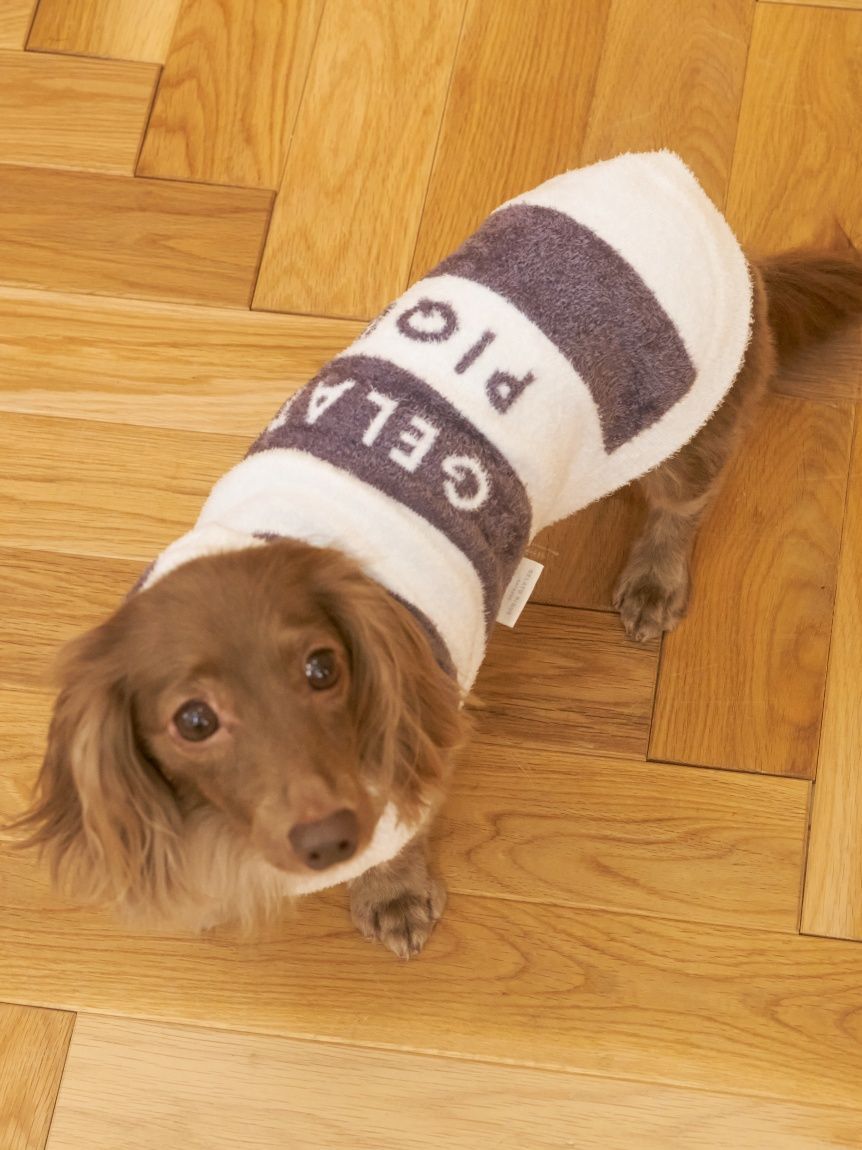  GELATO PIQUE CAT&DOG「【CAT&DOG】スムーズィーダックスサイズ２ボーダーフーディー」|その他|