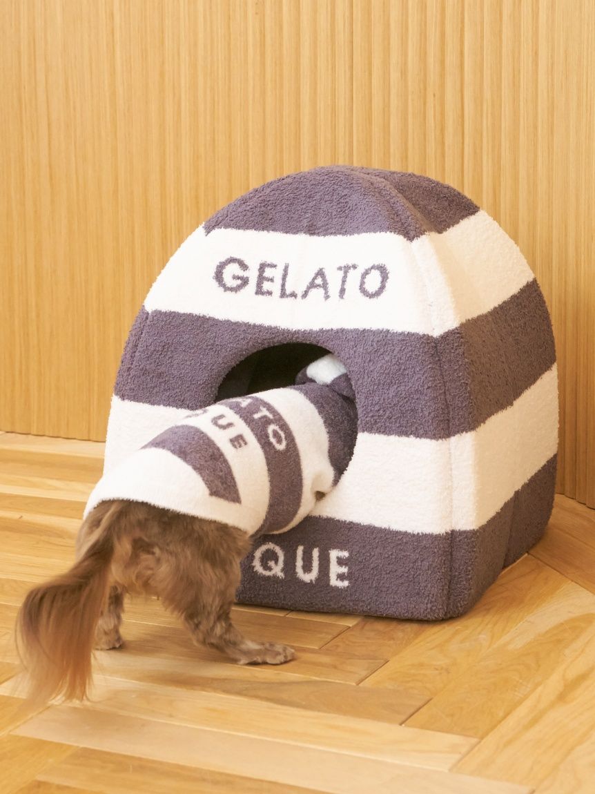  GELATO PIQUE CAT&DOG「【CAT&DOG】スムーズィーダックスサイズ２ボーダーフーディー」|その他|