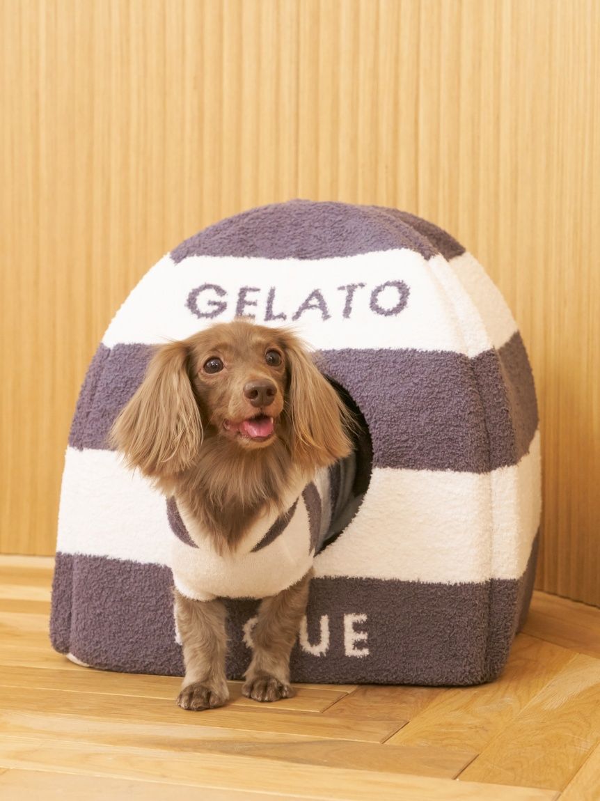  GELATO PIQUE CAT&DOG「【CAT&DOG】スムーズィーダックスサイズ２ボーダーフーディー」|その他|
