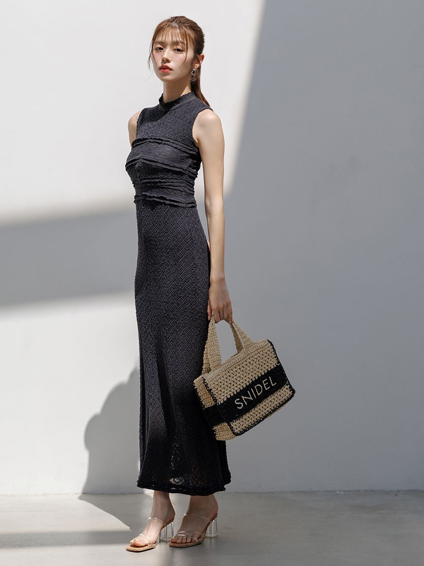 SNIDEL「カットレースワンピース」|ワンピース|