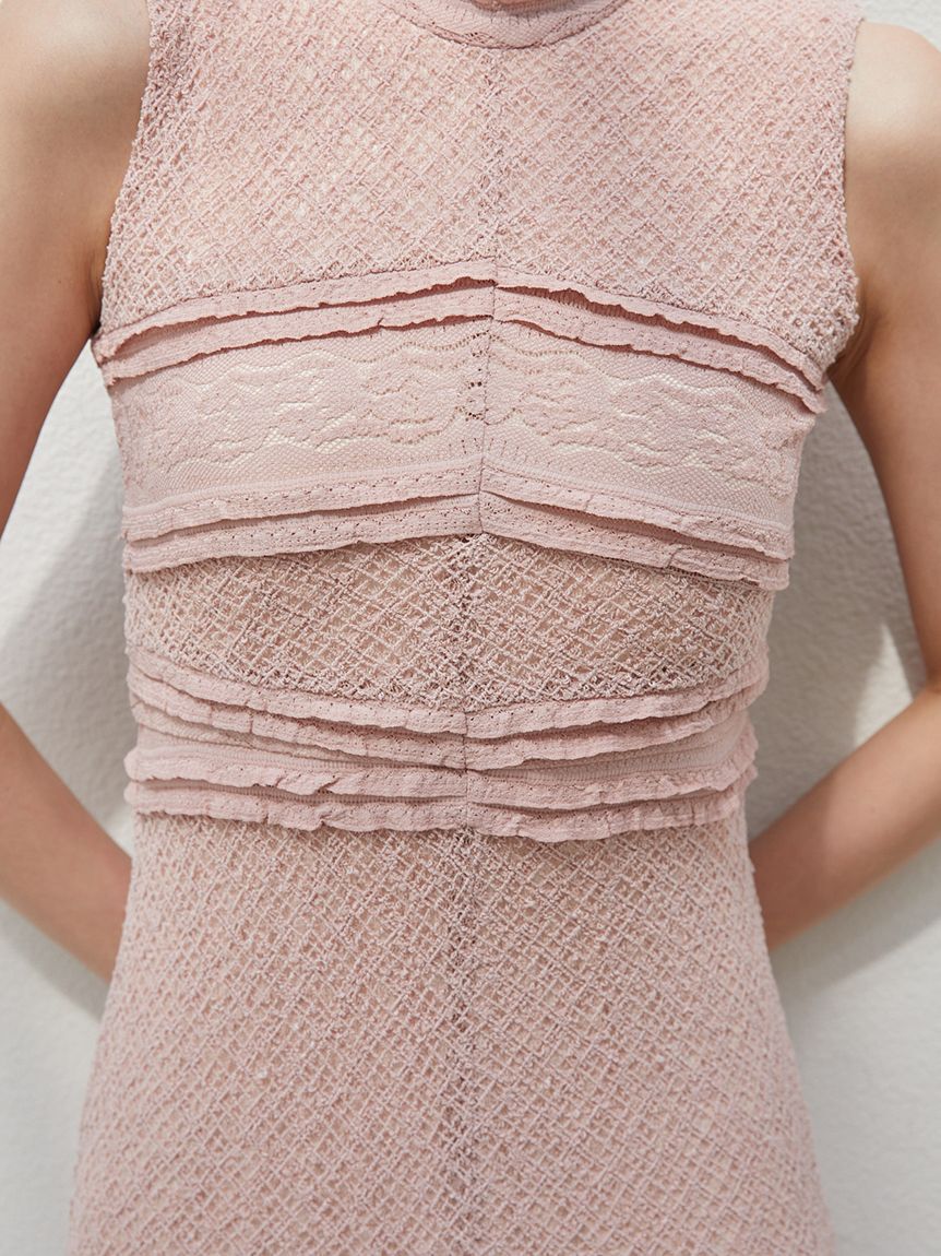 SNIDEL「カットレースワンピース」|ワンピース|