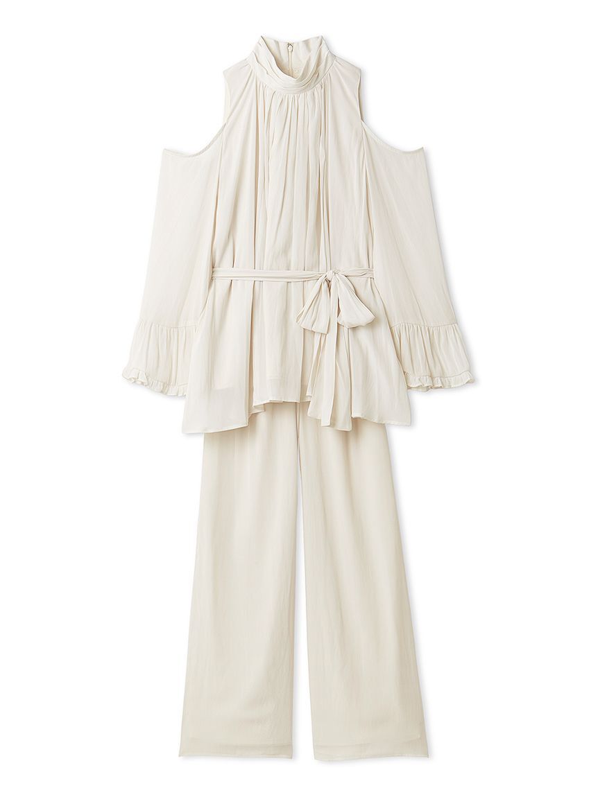 SNIDEL「コールドショルダーパンツセットアップ」|ワンピース|IVR