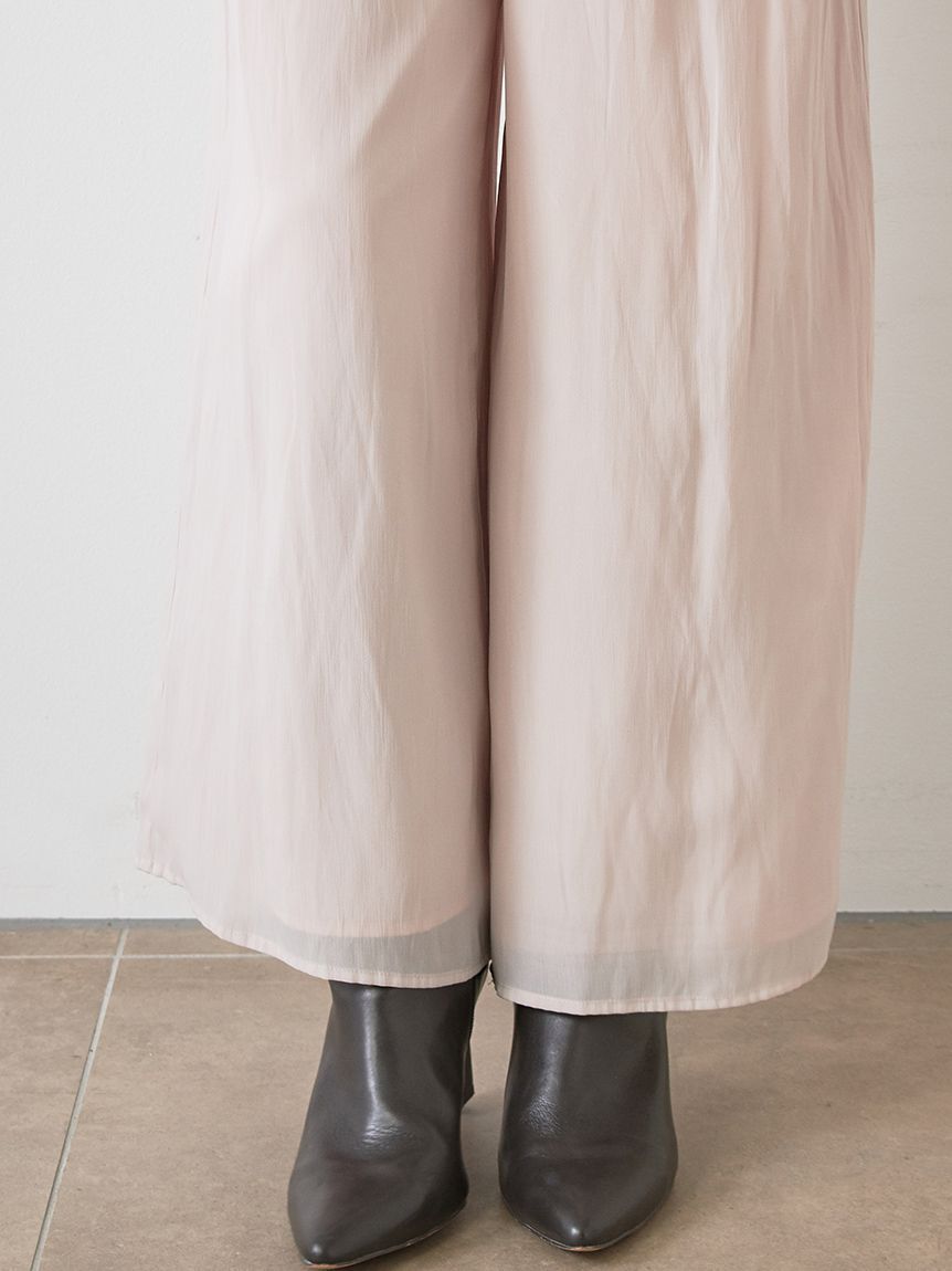 SNIDEL「コールドショルダーパンツセットアップ」|ワンピース|