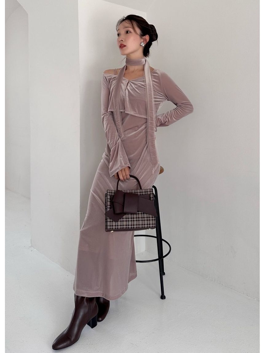 FRAY I.D「【ルエル】チェックリボンミドルバッグ」|ショルダー・メッセンジャー|