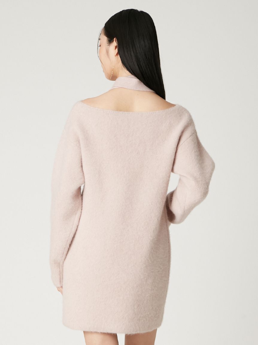 FRAY I.D「フォックスウールミニニットワンピース」|ワンピース|