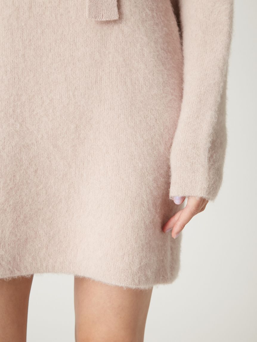 FRAY I.D「フォックスウールミニニットワンピース」|ワンピース|