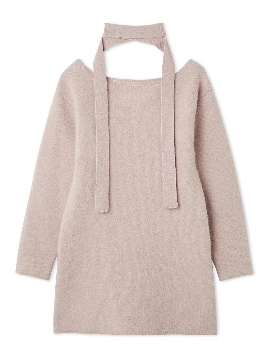 FRAY I.D「フォックスウールミニニットワンピース」|ワンピース|