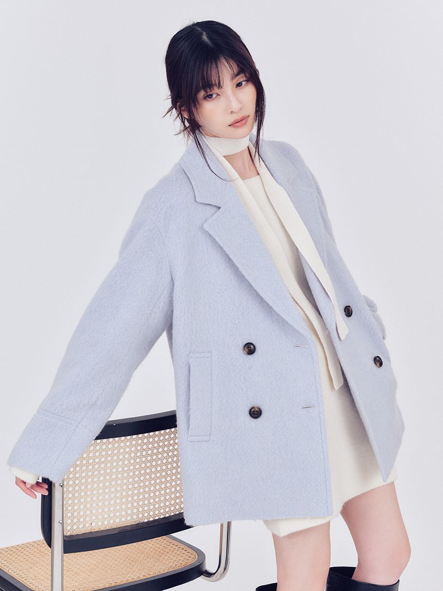 FRAY I.D「フォックスウールミニニットワンピース」|ワンピース|