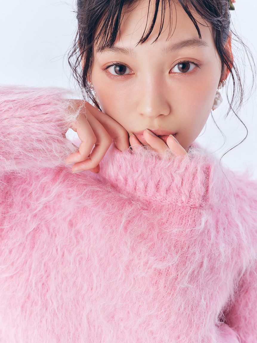 LILY BROWN「ラメシャギーニットプルオーバー」|ニット・セーター|