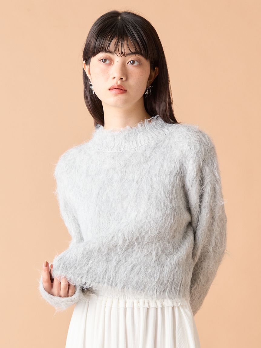 LILY BROWN「ラメシャギーニットプルオーバー」|ニット・セーター|