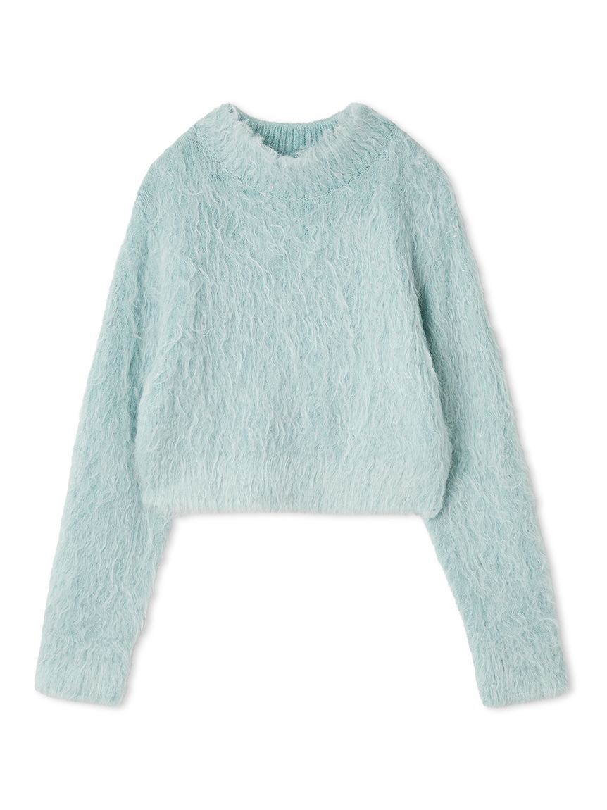 LILY BROWN「ラメシャギーニットプルオーバー」|ニット・セーター|MNT