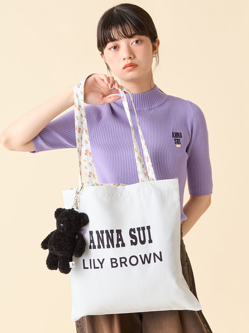 LILY BROWN「【LILY BROWN &times;ANNA SUI】ロゴトートバック」|トートバッグ|
