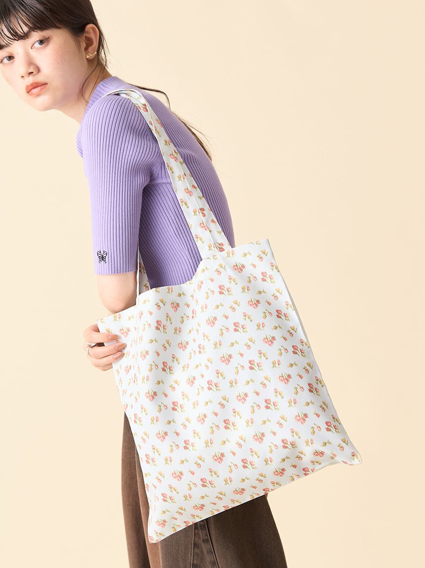 LILY BROWN「【LILY BROWN &times;ANNA SUI】ロゴトートバック」|トートバッグ|