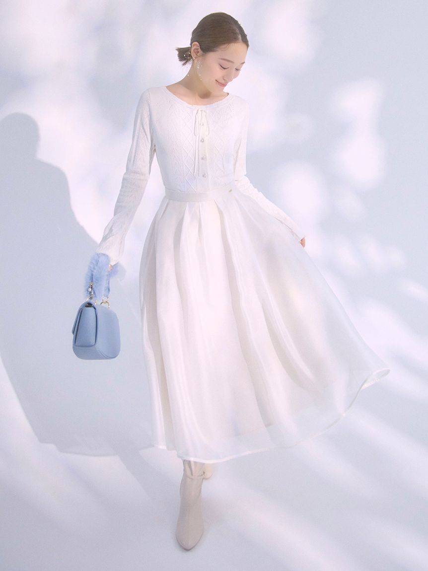 CELFORD「シア―フレアスカート」|スカート|